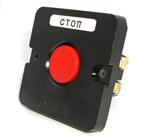 TDM ELECTRIC SQ0742-0004 Пост кнопочный ПКЕ 112-1 красный IP40 TDM